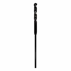This cable installer drill bit is designed for drilling through masonry and concrete to create passages for routing cables. With a 1/4-inch drill bit size, 54-inch overall length, and 3/16-inch shank diameter, it is suited for use in walls, floors, and ceilings during electrical and low-voltage installations.