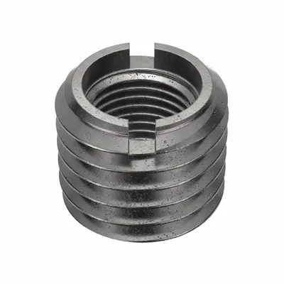 E-Z LOK Self Locking Thread Insert: Heavy Wall, 1/2"-20 Int Thrd Sz, 3/4"-10 Ext Thrd Sz - Heavy Wall Self-Locking Inserts