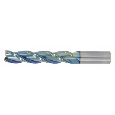 OSG Square End Mill: Carbide, DLC Coated, 3 Flute, 1" Mill Dia, 2.024" LOC - Carbide Square End Mills for Aluminum