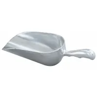 VOLLRATH Scoop: NSF Certified, Silver, 3 1/2 in Overall Ht, Scoop, Cast Aluminum, 58 oz Capacity (MPN 46894)