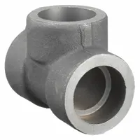 ANVIL Metal Pipe Tee: 2 in x 2 in x 2 in, Female Socket x Female Socket x Female Socket, Steel (MPN 0362026205)