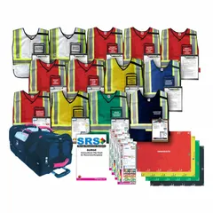This incident and triage management kit is configured as an EMT3® System for emergency response. It includes a rolling duffel (DMS-06082) with a 15-inch overall width for organized transport and deployment of supplies. Suitable for rapid setup at disaster scenes.