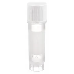 CryoELITE(TM) Polypropylene Cryogenic Vial, 2 mL, Self-Standing, Sterile, White, 12 mm Body Dia