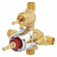 SENTINAL MARK II Diverter Shower Valve: Brass, Mfr Part # CPV-PB-DV