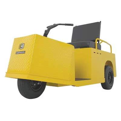 CUSHMAN Warehouse Vehicle: 29 in x 23 in, Hand Operated Mechanical - Powered Cargo Carriers
