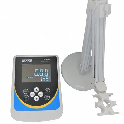 OAKTON pH Meter: Ion Concentration/Millivolt/pH/Temp, All-in-One pH Electrode - Benchtop pH Meters