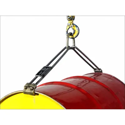 MORSE Drum Lifting Hook: 2 Grip Points, For 55 gal Drum Capacity, Metal, 1,000 lb Wt Capacity - Drum Lifting Hooks