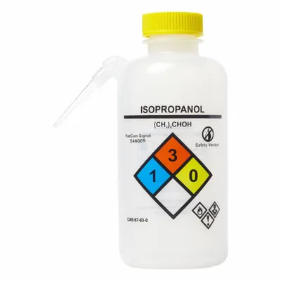 OEM Wash Bottles: 500 mL - Wide Mouthed Integrated Spout Wash Bottles