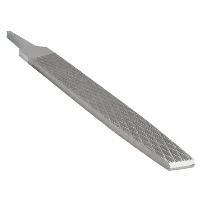 WESTWARD Machinists File: Square, Double-Cut, Safe Edge Cut, Bastard Cut - Double-Cut Square Files