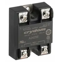 CRYDOM Solid State Relay: Surface Mounted, 25 A Max Output Current, SCR, AC Output (MPN A2425E)