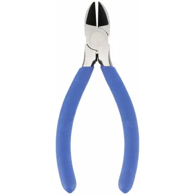 WESTWARD Diagonal Cutting Plier: Semiflush, Narrow, 7/8 in Jaw Lg, 5/8 in Jaw Wd - ESD-Safe Semiflush-Cut Diagonal-Cutting Pliers