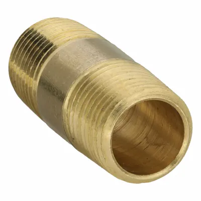 PARKER 215PNL-8-20 Brass Pipe Nipple - Instrumentation Brass Pipe & Pipe Nipples