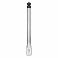 MILWAUKEE Bit Socket: 3/8 in Drive Size, Ball Hex Tip, 10 mm Tip Size, 6 in Overall Lg, Fixed Insert (MPN 45-34-1103)