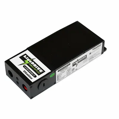 GM LIGHTING Power Supply: 60 W Power Output, 120/277V AC, 12V DC, 8 5/16 in Lg - Tape & Linear Light Power Supplies