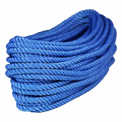 ALL GEAR Rigging and Climbing Rope: Twisted, 1/2 in Dia, 1,150 lb Working Load Limit - Rigging & Climbing Rope