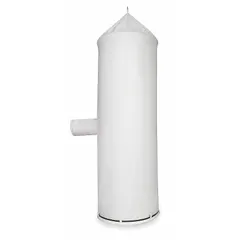 Replacement lower bag for Dayton wood dust collectors. Captures fine wood dust with 98% efficiency at 5 microns. Direct-fit for specific Dayton dust collector models.