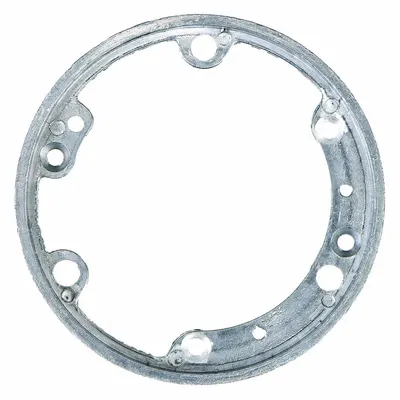 STEEL CITY 68PFLAL Round Aluminum Trim Ring for Floor Boxes - Flanges and Trim Rings for Floor Boxes