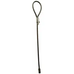 CALDWELL Tea Cup Pipe Sling with 1-1/4 in rope diameter, 5 ft sling length, and 26,000 lb working load limit. Type 5NVT0 sling designed for lifting and handling cylindrical loads such as pipes and tubes in industrial material handling applications.