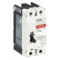 EATON Molded Case Circuit Breaker: 20 A Amps, 18kA at 240V AC, Fixed, ABC, Load Side Lug, Std, EHD (MPN EHD2020)