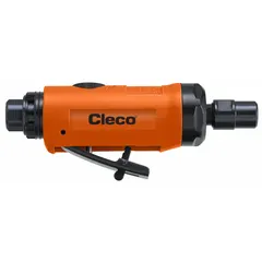 This air-powered right-angle die grinder delivers 0.3 hp and a maximum speed of 23,000 RPM. It accepts 1/4 in collets and is suited for deburring, surface finishing, and grinding in confined spaces.