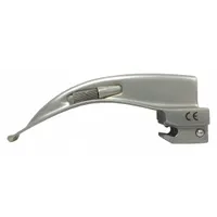 MEDSOURCE Laryngoscope Blade: MacIntosh, 1 Blade Size, Std, 3 7/16 in Overall Lg, 3/8 in Overall Wd (MPN MS-46011)