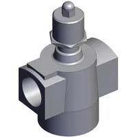 SMC Speed Controller: In-Line Fitting, 3/4 in Valve Body Size, Threaded, Meter Out, 3/4 (MPN AS500-06)