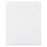 WIEGMANN Interior Panel: Back Panel Panel, 21 in Overall Ht, 17 in Overall Wd, Steel, Powder Coated (MPN NP2420)