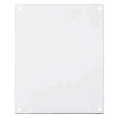 WIEGMANN Interior Panel: Back Panel Panel, 21 in Overall Ht, 17 in Overall Wd, Steel - Interior Mounting Panels