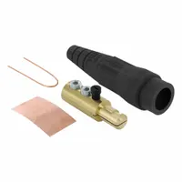 Single Pole Inline: Male, Black, 600V AC/600V DC, 400 A, Double Set Screw Termination, 18 Series (MPN 18D24-UE)