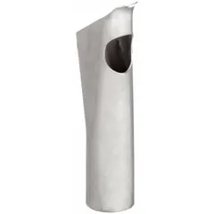 This heat gun nozzle attachment directs and concentrates airflow for precise heating tasks. With an overall height of 1 inch and width of 1/2 inch, it is suited for applications such as shrinking tubing, bending plastics, or drying coatings.
