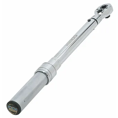 CDI Micrometer Torque Wrench: Foot-Pound/Newton-Meter, 1/2 in Drive Size - Ratcheting Micrometer Torque Wrenches