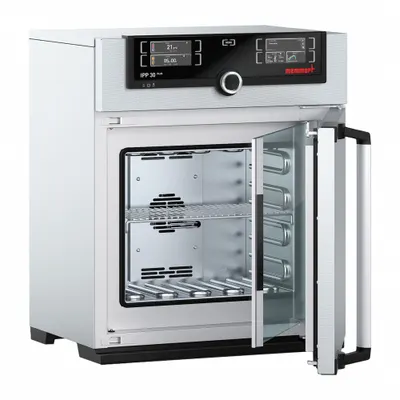 MEMMERT Incubator: Forced Air, 1.13 cu ft Capacity, 23 5/8 in x 23 in x 27 3/4 in - Refrigerated Incubators