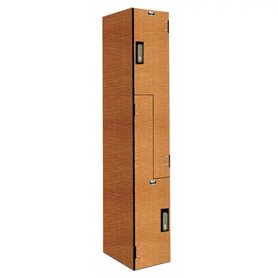HALLOWELL PHL1282-ZA-E-FA Low-Maintenance Plastic Wardrobe Locker - Low-Maintenance Plastic Wardrobe Lockers