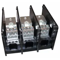 MERSEN Power Distribution Block: Open, Lug, Lug, 14 AWG – 2/0 AWG For Line Side Wire Sizes (MPN MPDB67563)