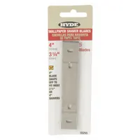HYDE Replacement Scraper Blade: 4 in Overall Lg (MPN 33255)