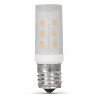 FEIT ELECTRIC Compact LED Bulb: Intermediate Screw (E17), LED, (T) Tubular, T8, 3 W Watt, 3000K (MPN BP40T8N/SU/LED)