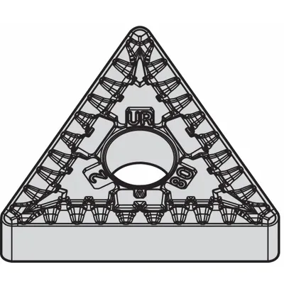 WIDIA Triangle Turning Insert: TNMG333UR - Triangle (T) Indexable Turning Inserts
