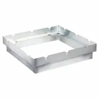 Roof Curb Adapter: 33 1/2 in Fan Base, 40 in Curb, Adapts 34 in Fan Base to Fit 40 in Roof Curb