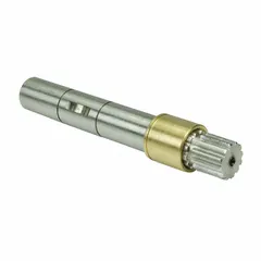 Gear and shaft assembly for use with Dayton equipment. Compatible with model 4KHD5. Transmits rotary motion and torque in industrial machinery.