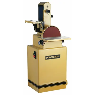 POWERMATIC Belt and Disc Sander: For Wood, 230 V_460 V, Three-Phase, 2 hp, 6 in x 48 in Belt - Floor Standing Belt & Disc Machines