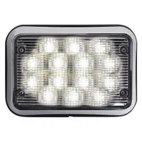 CODE 3 Vehicle Work Light: 56.4 W Watt, SAE Class 1, LED, Permanent, 12-24V DC, 9 1/8 in Overall Ht (MPN 79SCENE)
