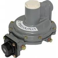 FISHER LPG Pressure Regulator: Lever-Acting Gas, 850,000 BtuH Gas Capacity, Aluminum, NPT x NPT (MPN R632E-BCH)