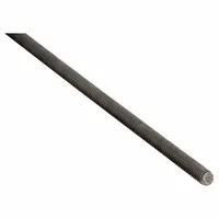 ACME Screw: 1/2"-10 Thread Size, 3 ft Lg, Steel, Grade 2, Plain (MPN 24302)