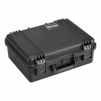 PELICAN Protective Case: 13 in x 18 in x 6 3/4 in Inside, No Foam, Black, Stationary, 6 lb Wt (MPN IM2400)