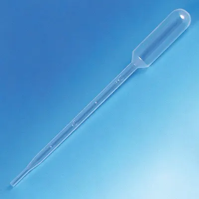 GLOBE SCIENTIFIC Transfer Pipette: 5 mL Capacity, Sterile, Std Transfer Pipette, Plastic - Sterile Transfer Pipettes
