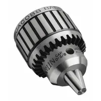 JACOBS Drill Chuck: JT2, 3/64 in to 3/8 in Capacity, K32 Key, Ball Bearing (MPN 30215)