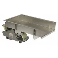 Vibratory Feeder: 14,000 lb/hr Feed Rate, 6 7/8 in Discharge Ht, 24 in Trough Lg, 10 in Trough Wd (MPN 36C)