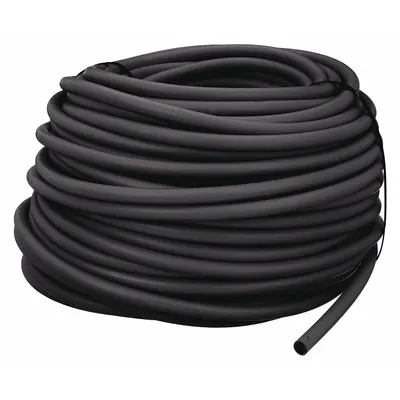 CONTINENTAL Push-On Hose: 1/2 in Hose Inside Dia., Black - Nitrile Bulk Push-On Air Hoses with Carboxylated Nitrile Cover