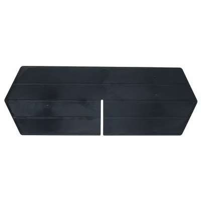 QUANTUM STORAGE SYSTEMS Bin Divider: 11 in x 4 in, Not Electrostatic Discharge Conductive - Cross-Stacking Bin Dividers