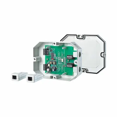 METZ CONNECT Modbus Module: C-Logline, Modbus RTU, Surface Mounting, (4) Digital In - Modules for Metz Connect Controllers